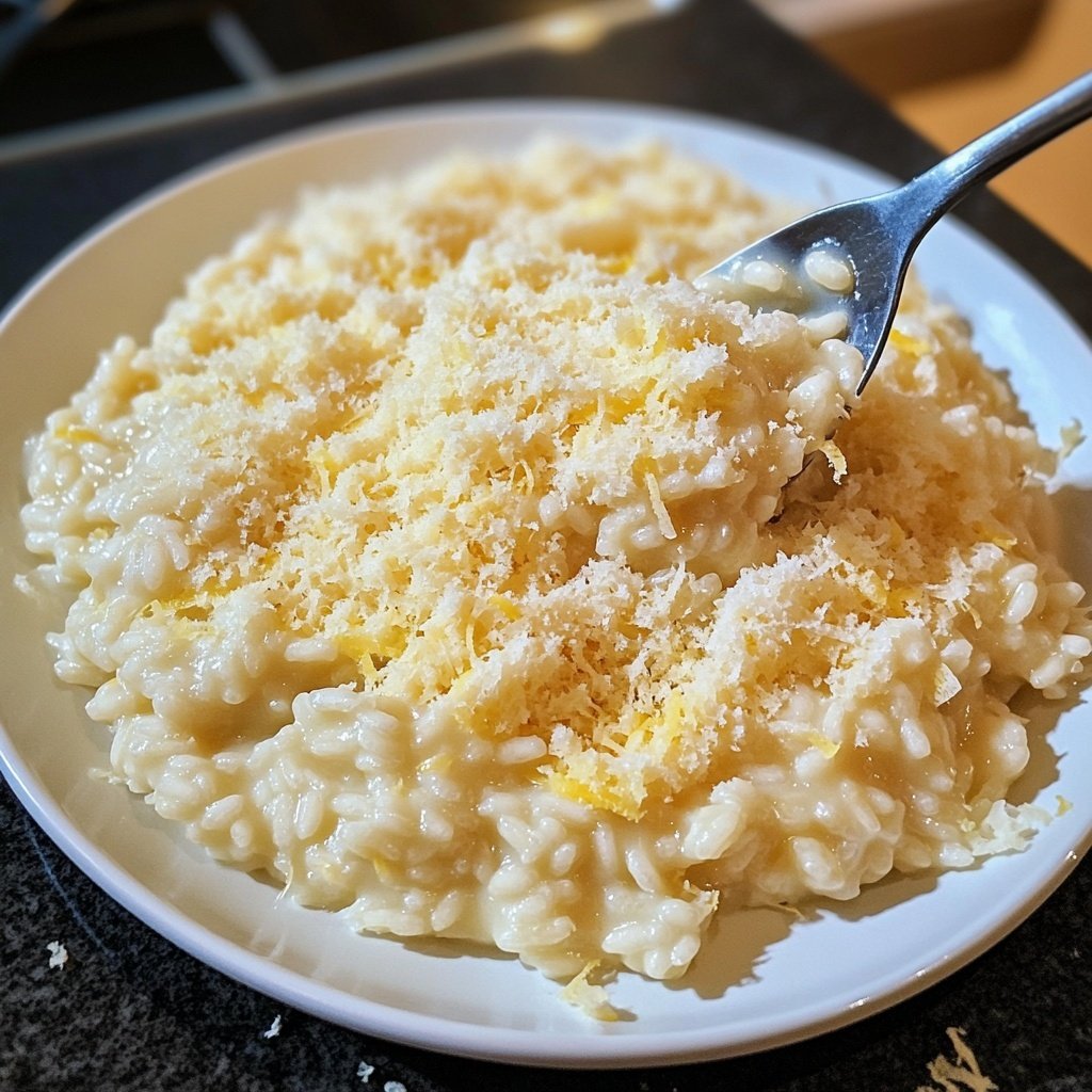 Romantic Lemon Parmesan Risotto