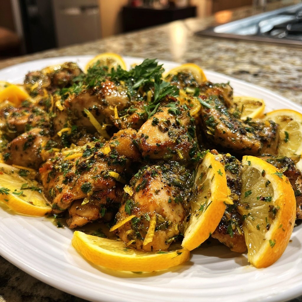 Mediterranean Lemon Chicken