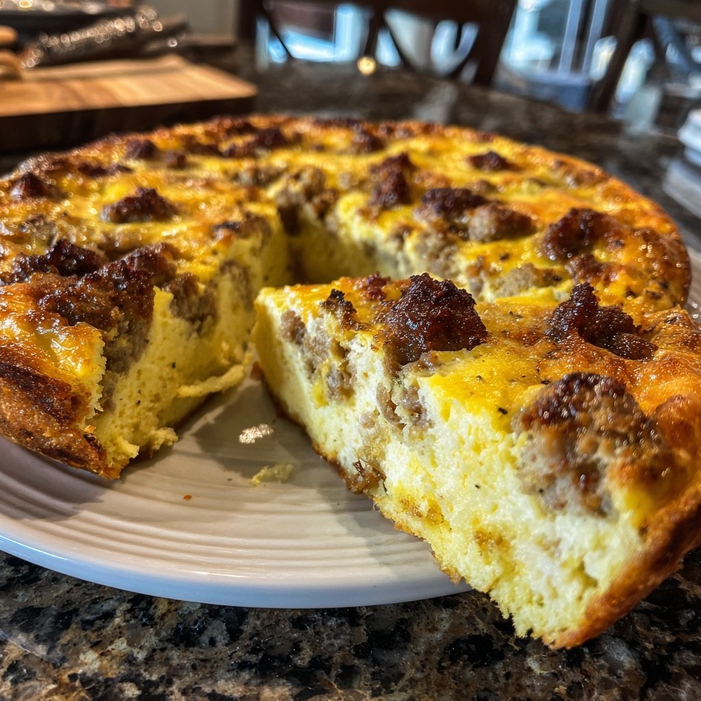 Keto Sausage And Egg Breakfast Bake