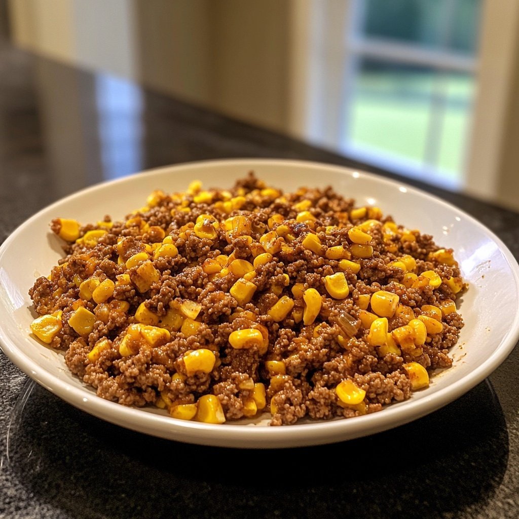 Ground Beef Skillet with Corn