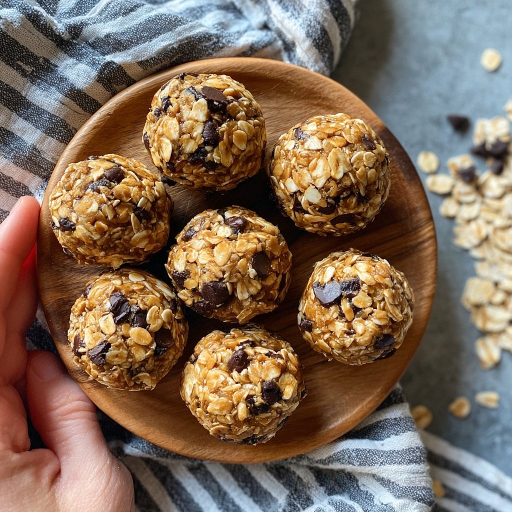 Healthy Peanut Butter Snack Balls