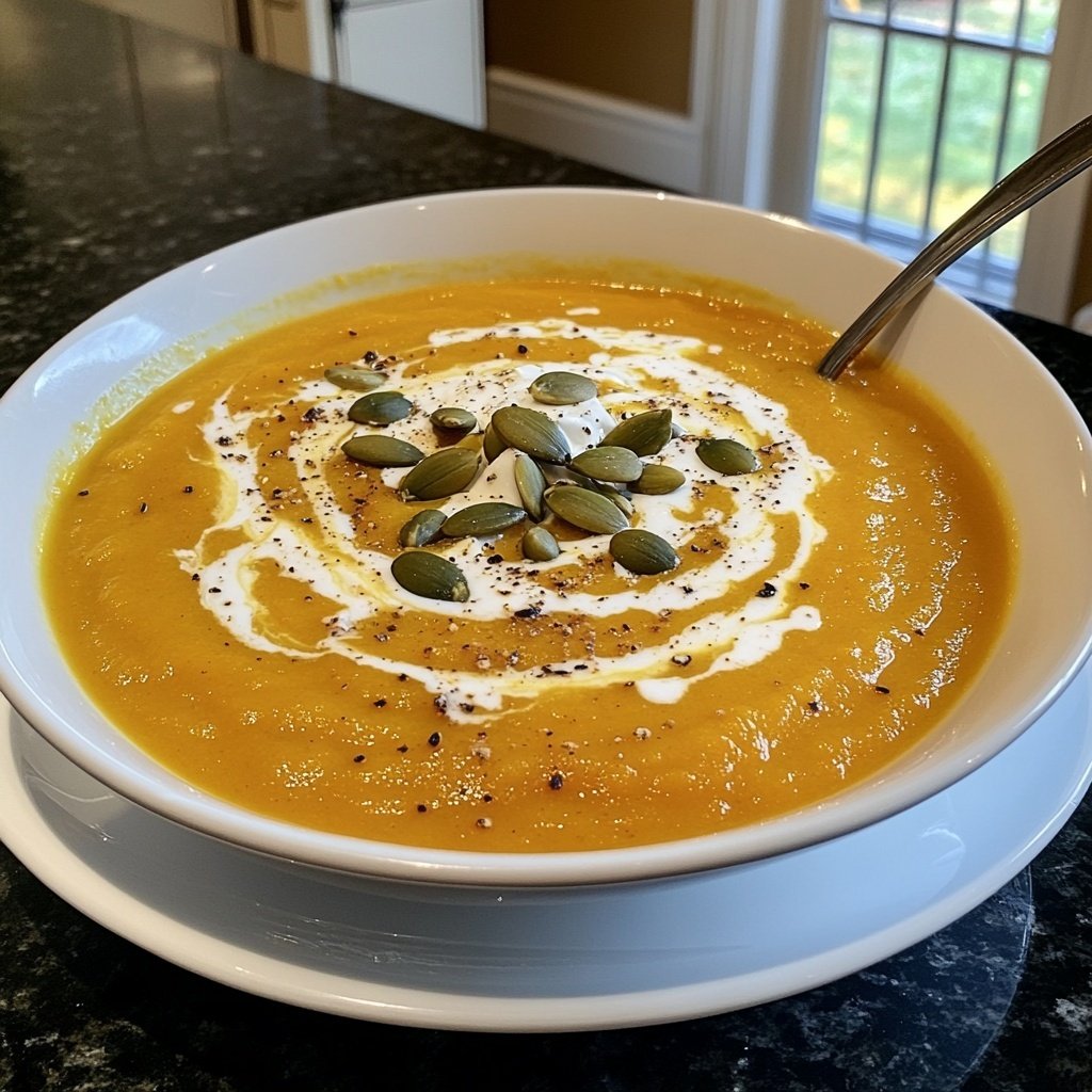 Creamy Squash Soup Recipe