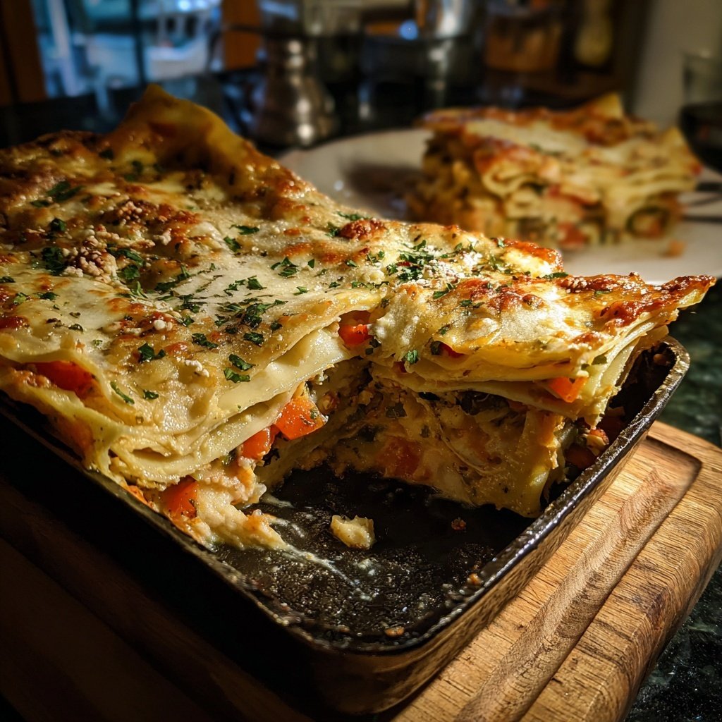 Sunday Roasted Vegetable Lasagna