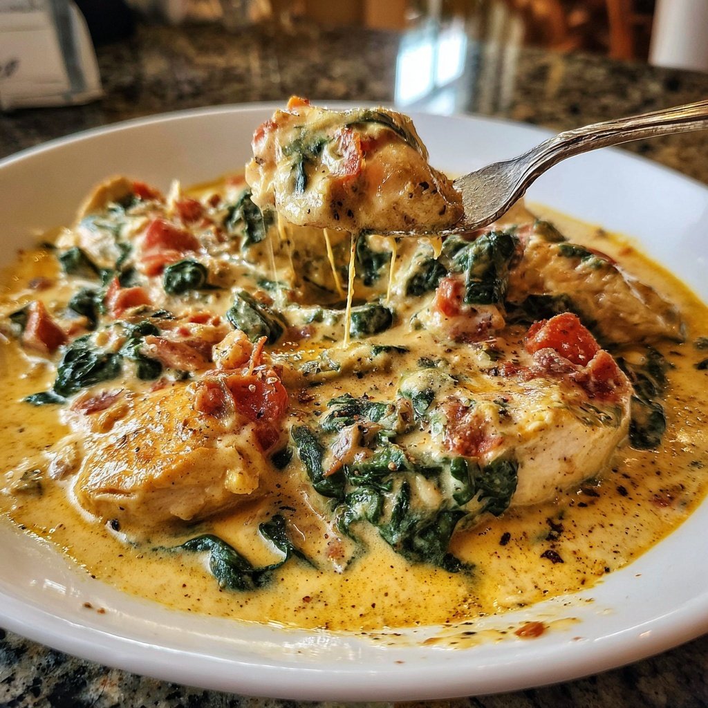 Creamy Tuscan Chicken Skillet