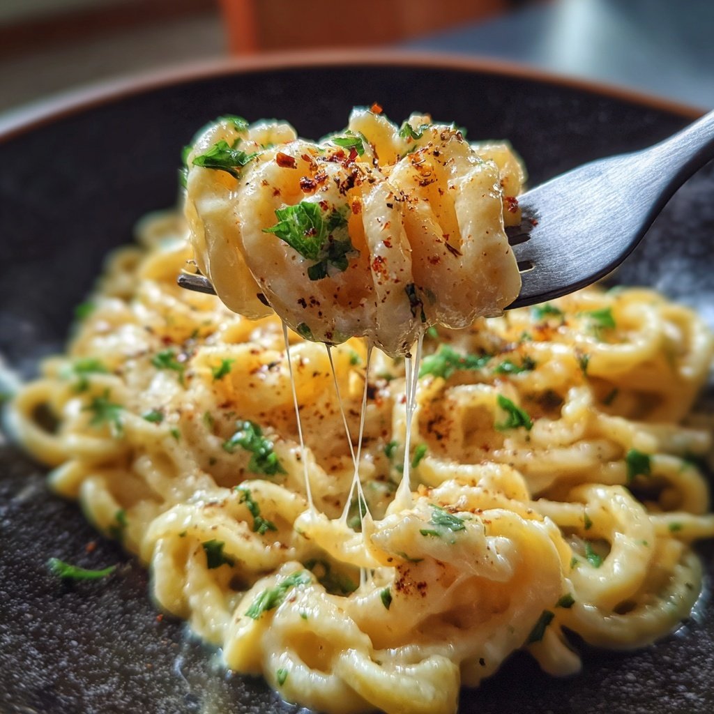 Sunday Creamy Roasted Garlic Pasta