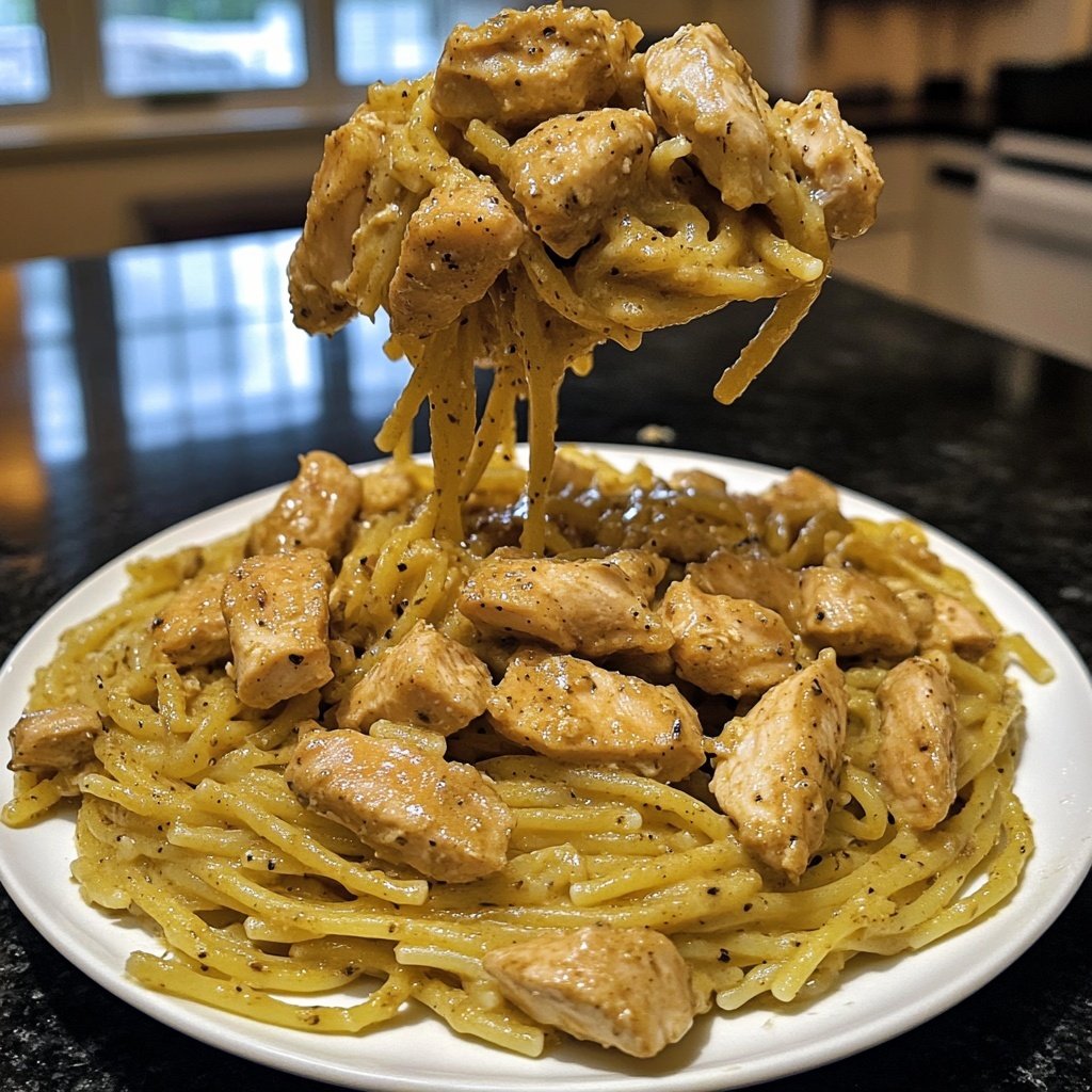 High Protein Chicken Pasta
