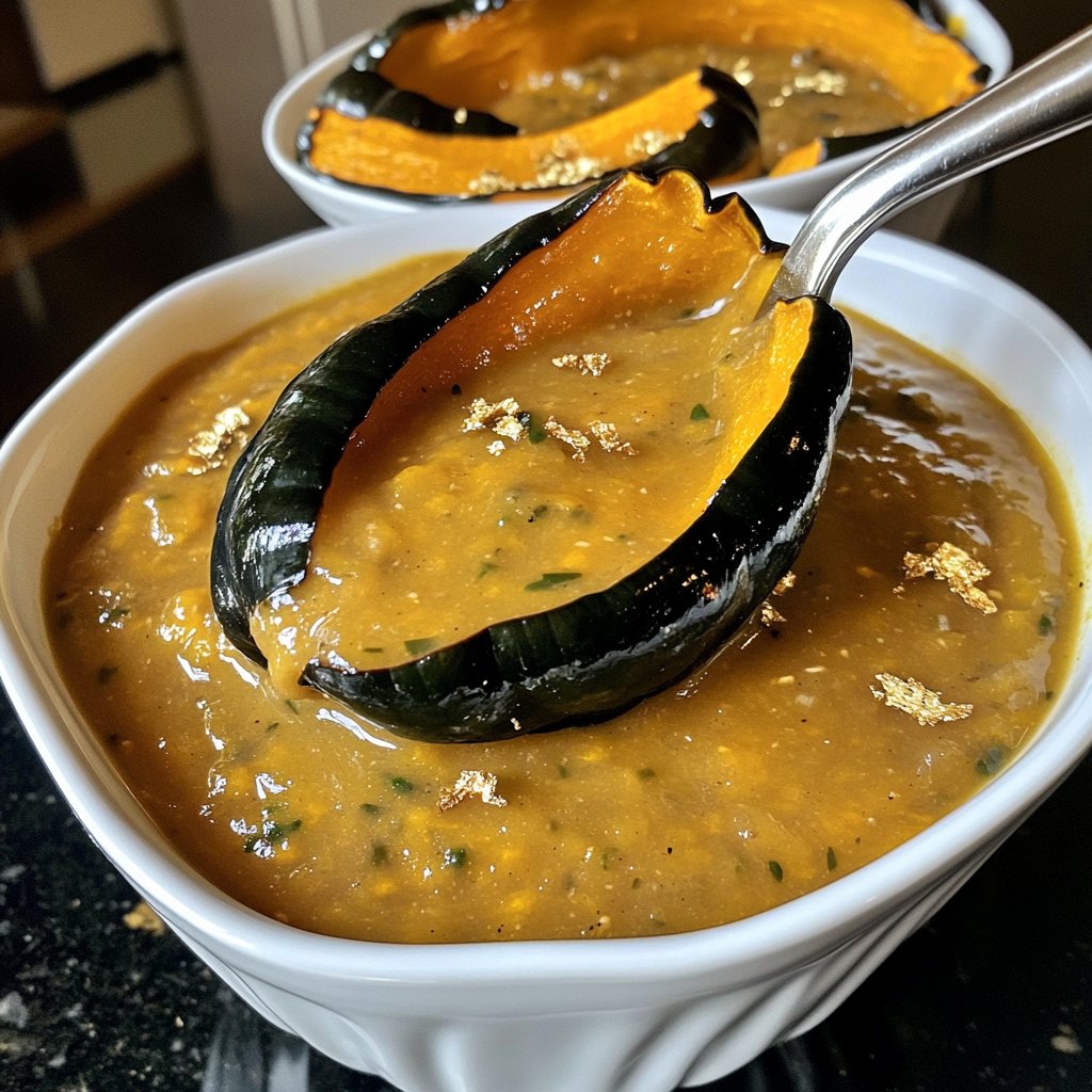 Roasted Acorn Squash Soup